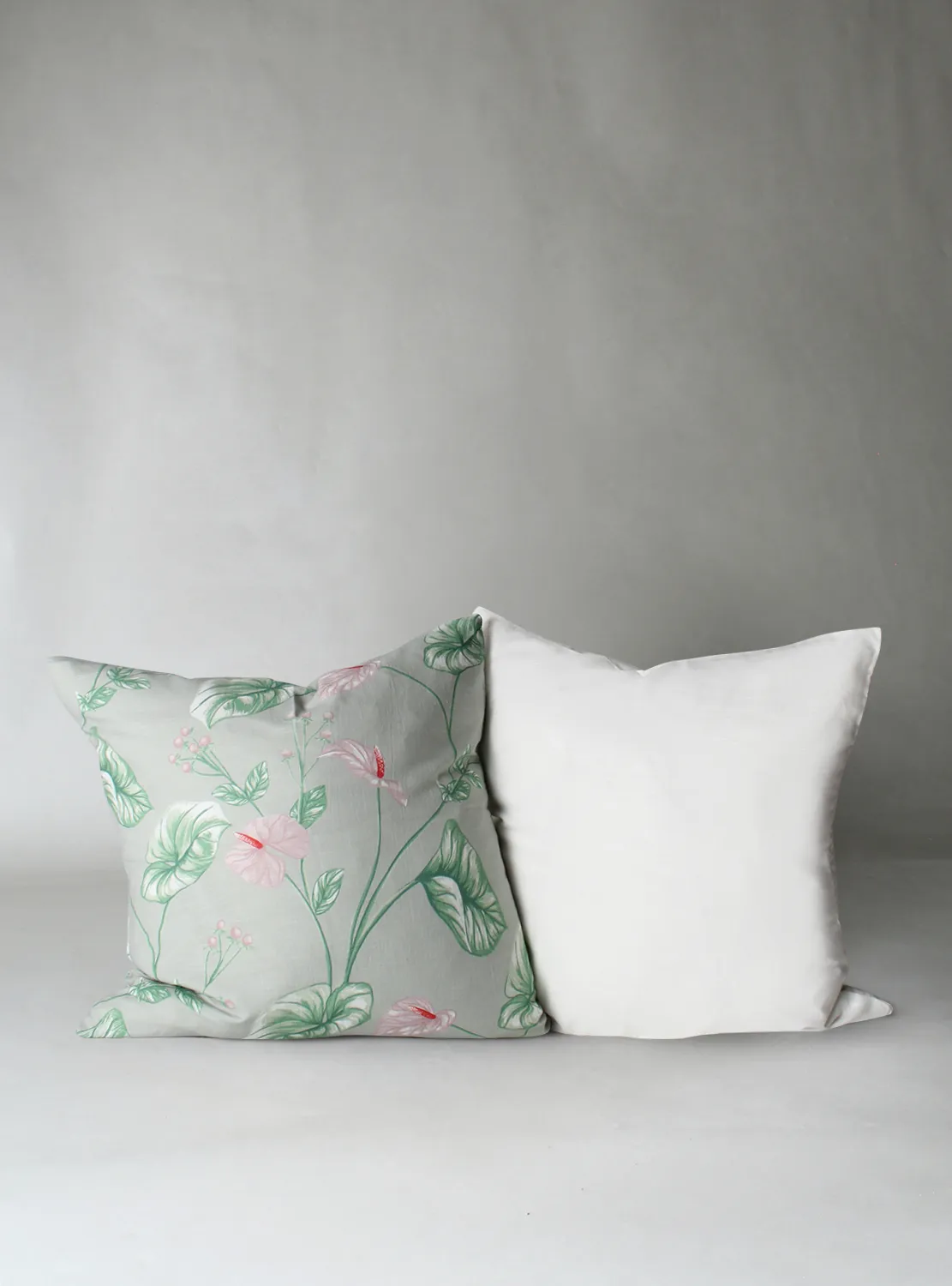Funda de almohada x 2 - Adella (verde/morado)