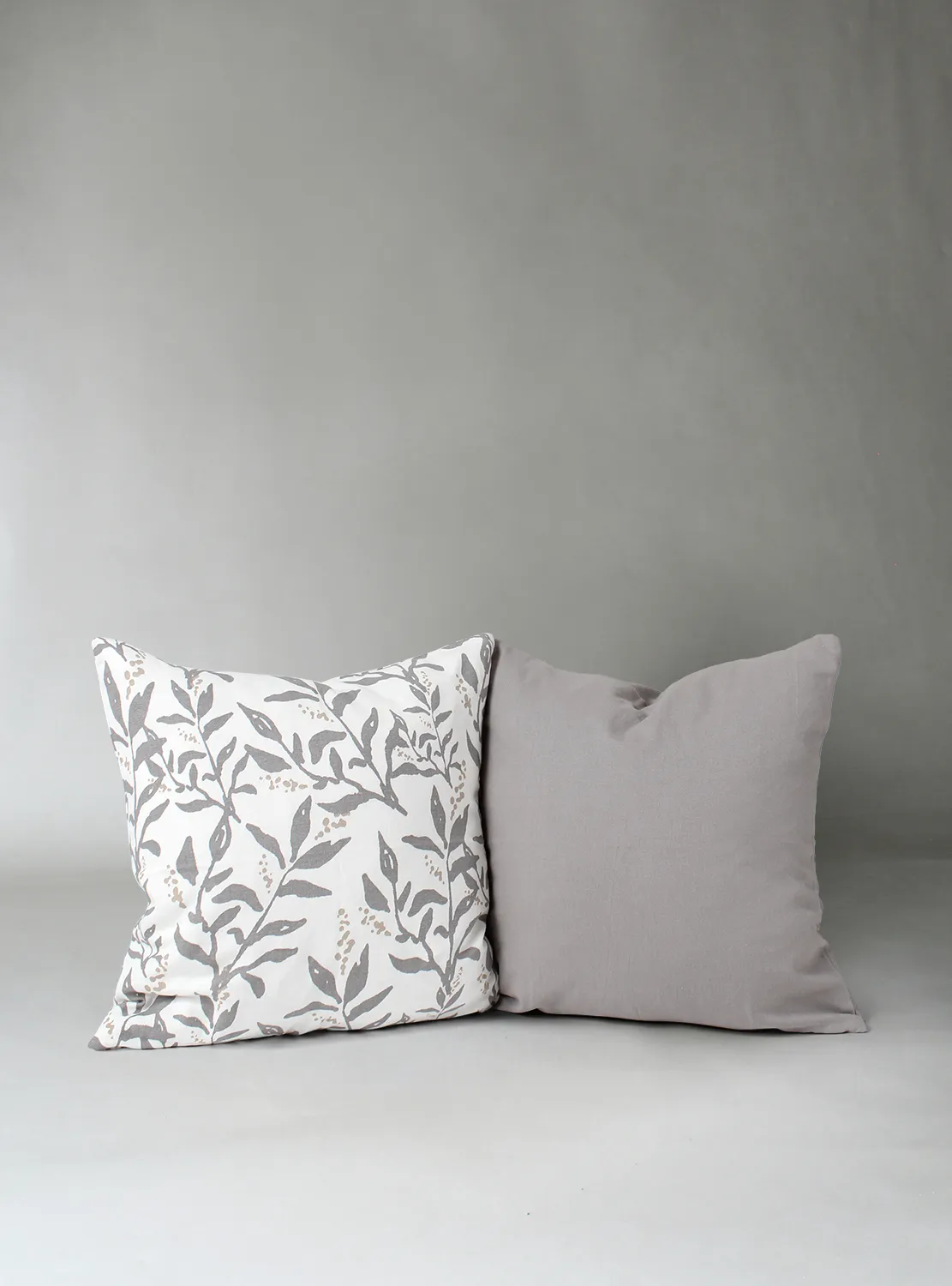 Funda de almohada x 2 - Katri (gris)