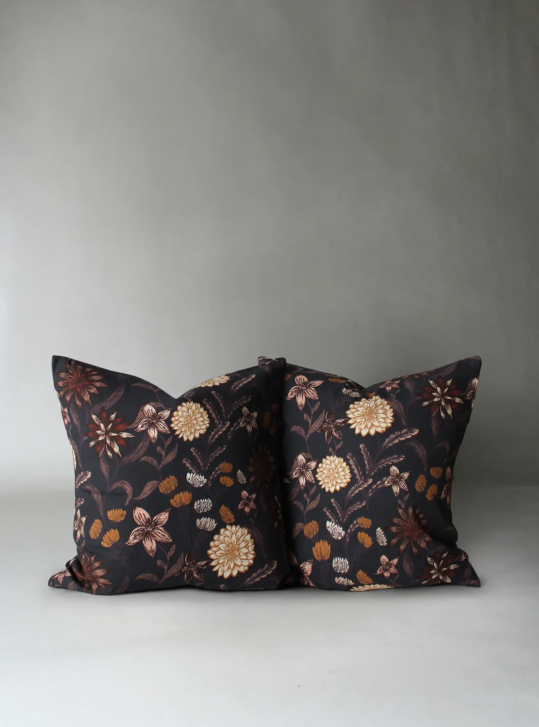 Funda de almohada x 2 Lotten (gris oscuro)