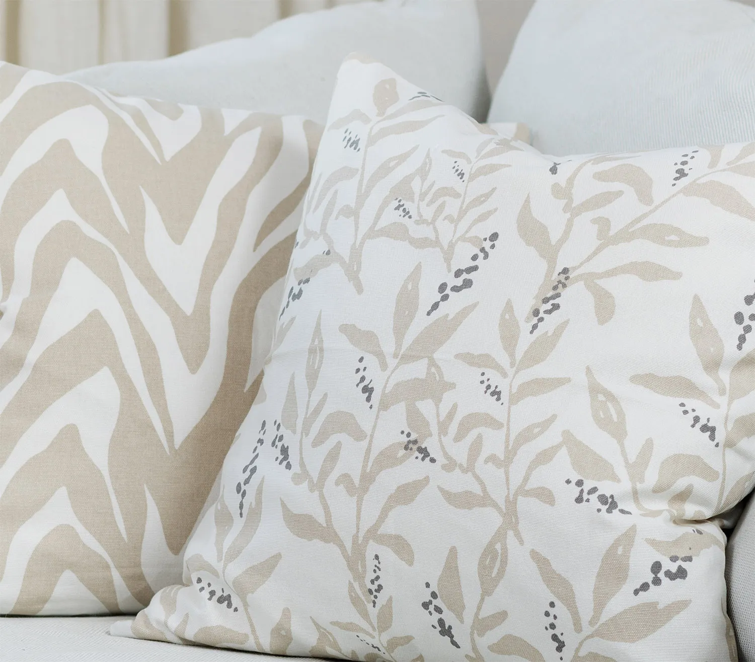 Funda de almohada x 2 - Laura (beige)