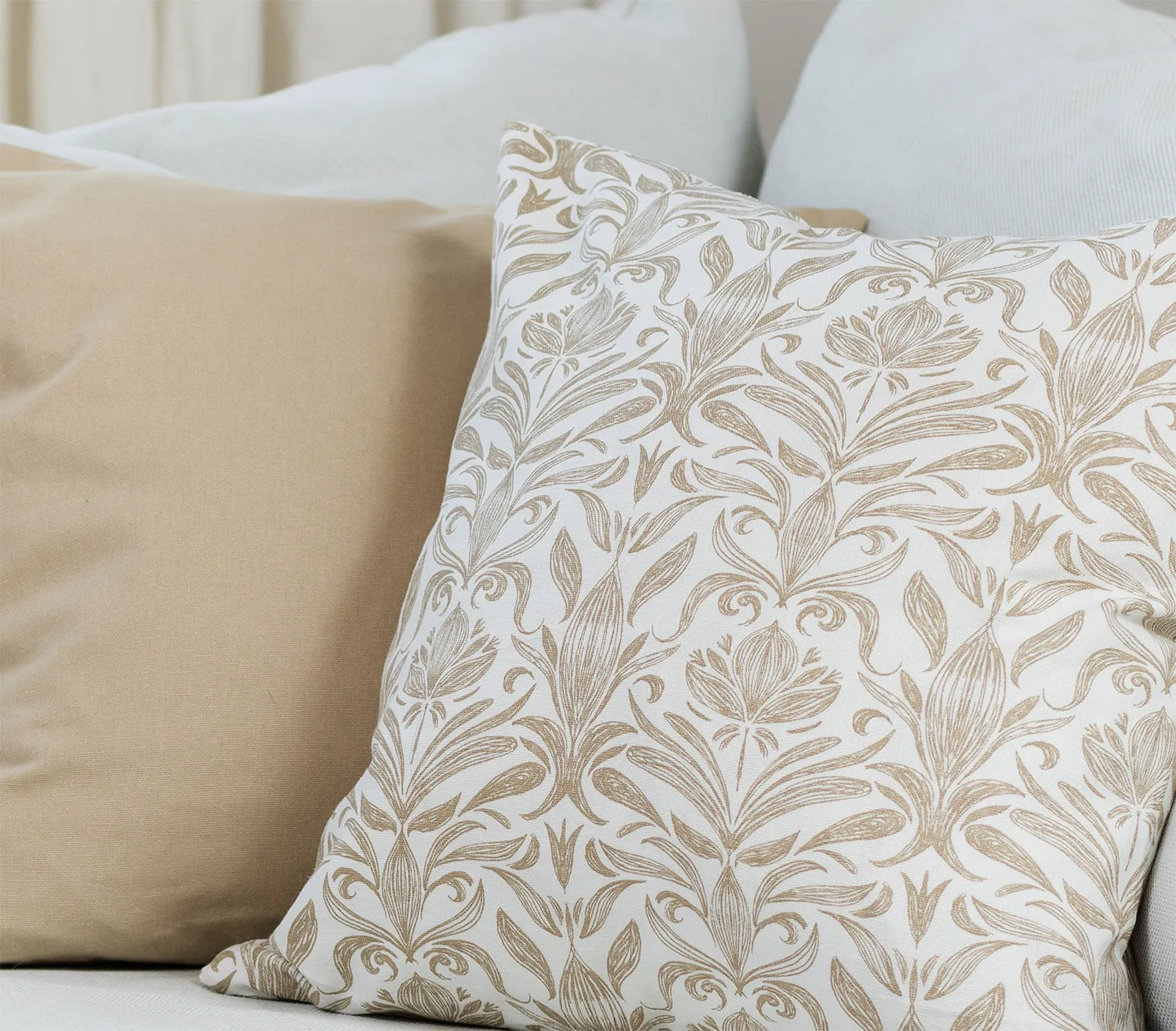 Funda de almohada x 2 - Viola (beige)