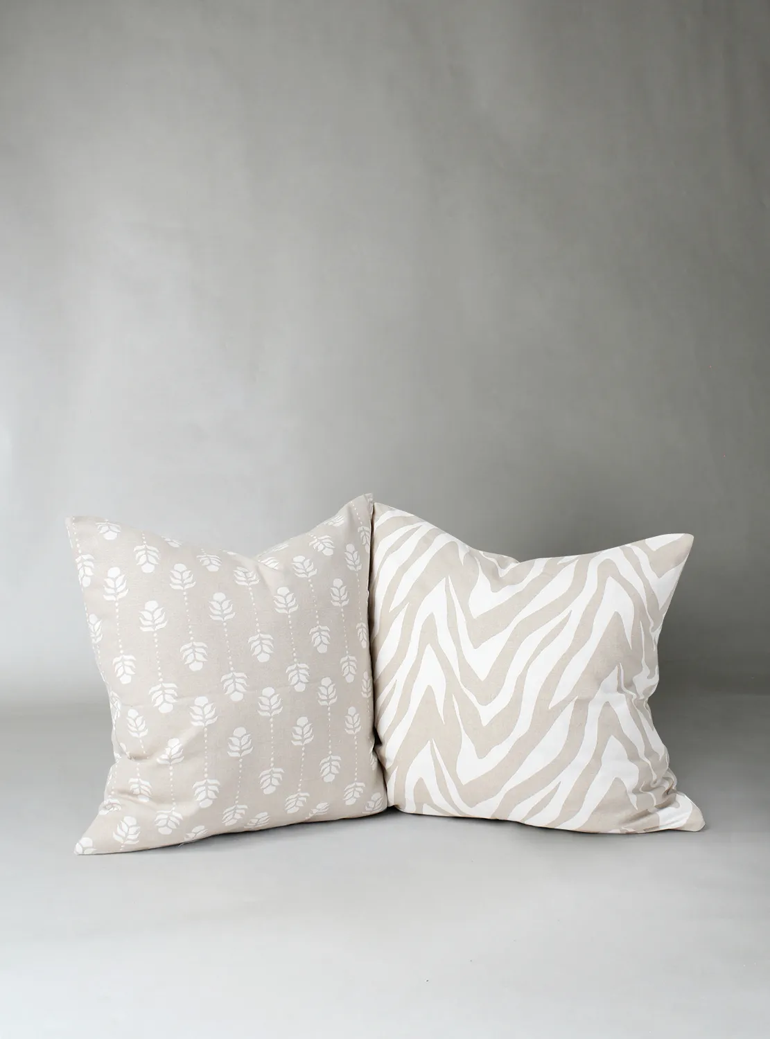 Funda de almohada x 2 - Sari (beige medio)