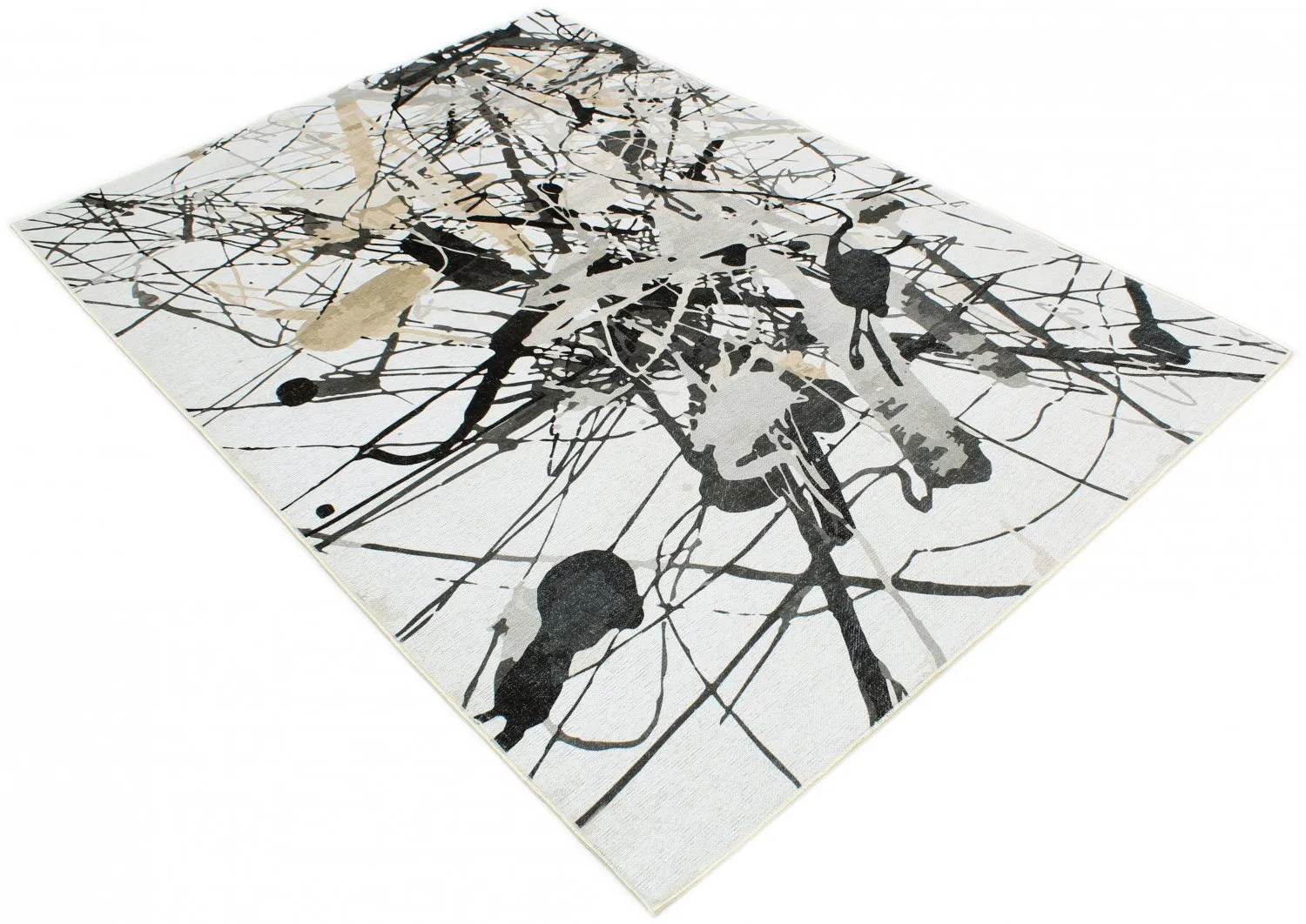 Alfombra Wilton - Lawrance (gris/blanco)