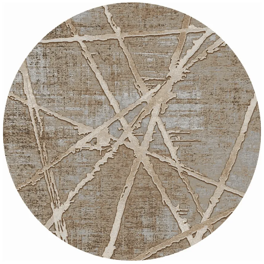 Alfombras redondeadas - Lagos (beige)