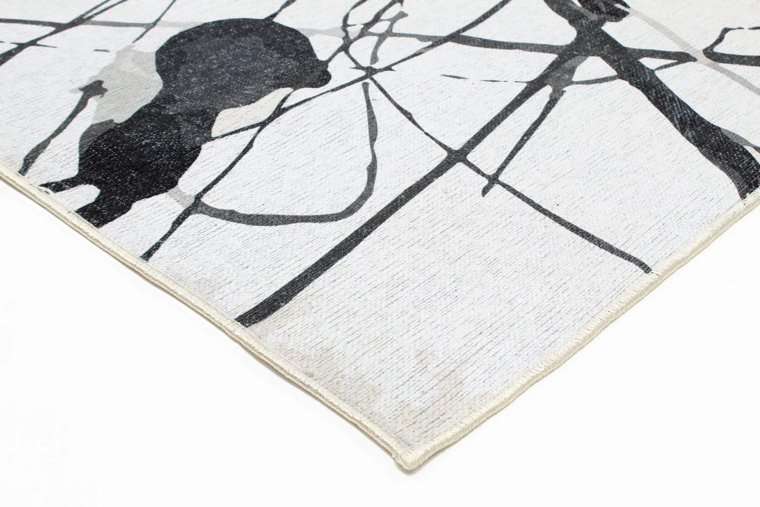 Alfombra Wilton - Lawrance (gris/blanco)