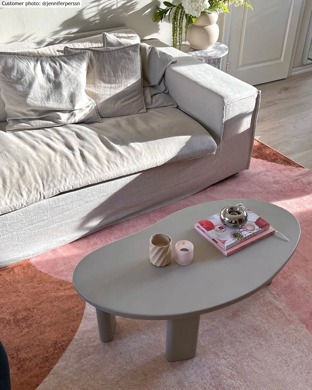 Alfombra Wilton - Lazio (beige/rosa)