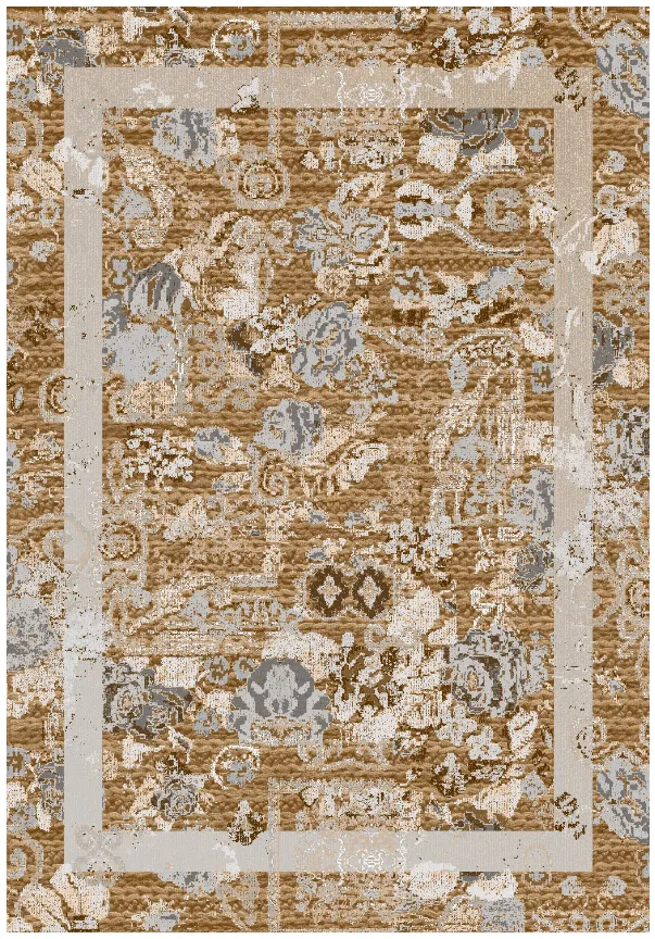 Alfombra Wilton - Lefkada (marrón/multicolor)