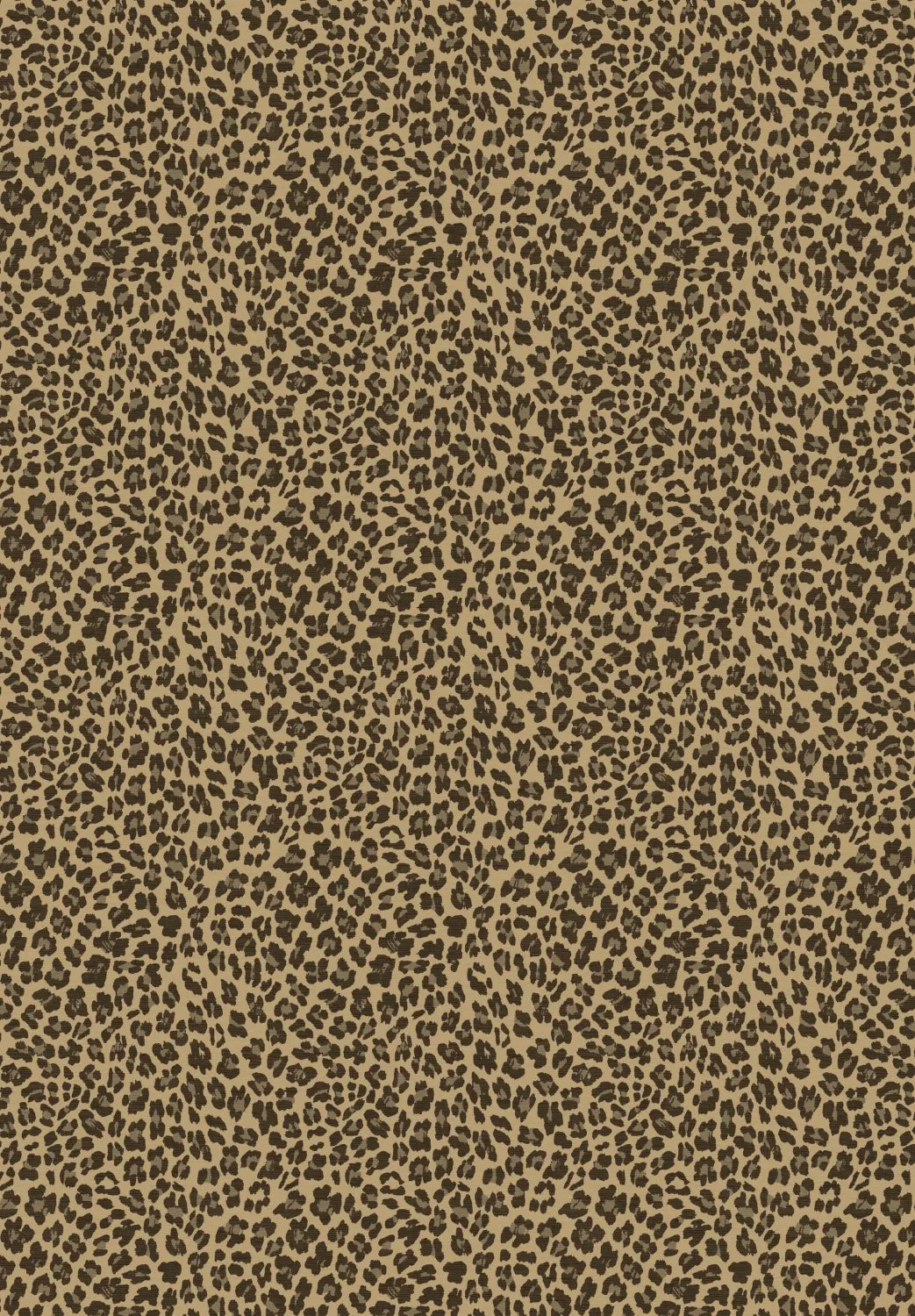 Alfombra Wilton - Leopard (marrón)