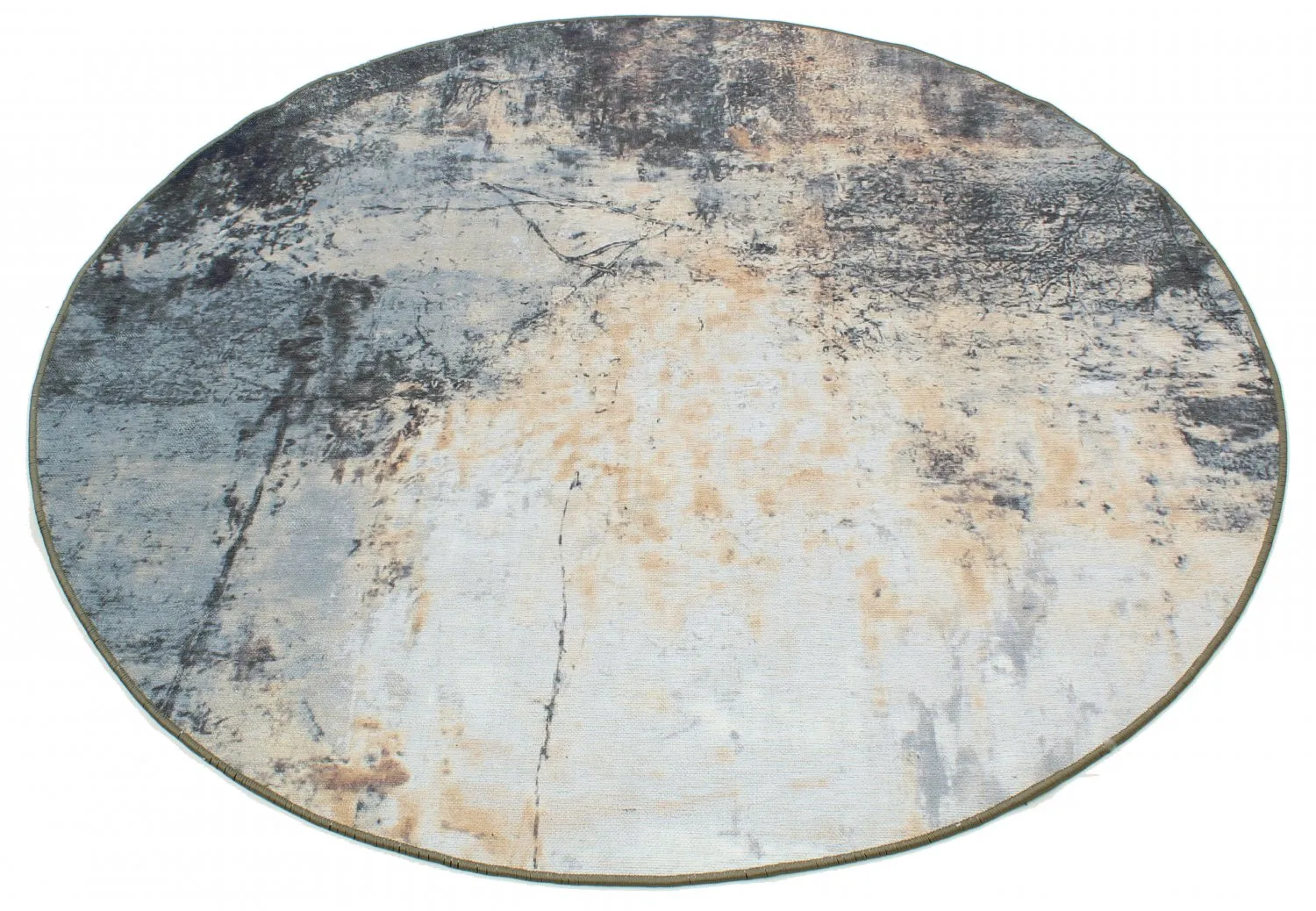 Alfombras redondeadas - Melazzo (gris/multicolor)