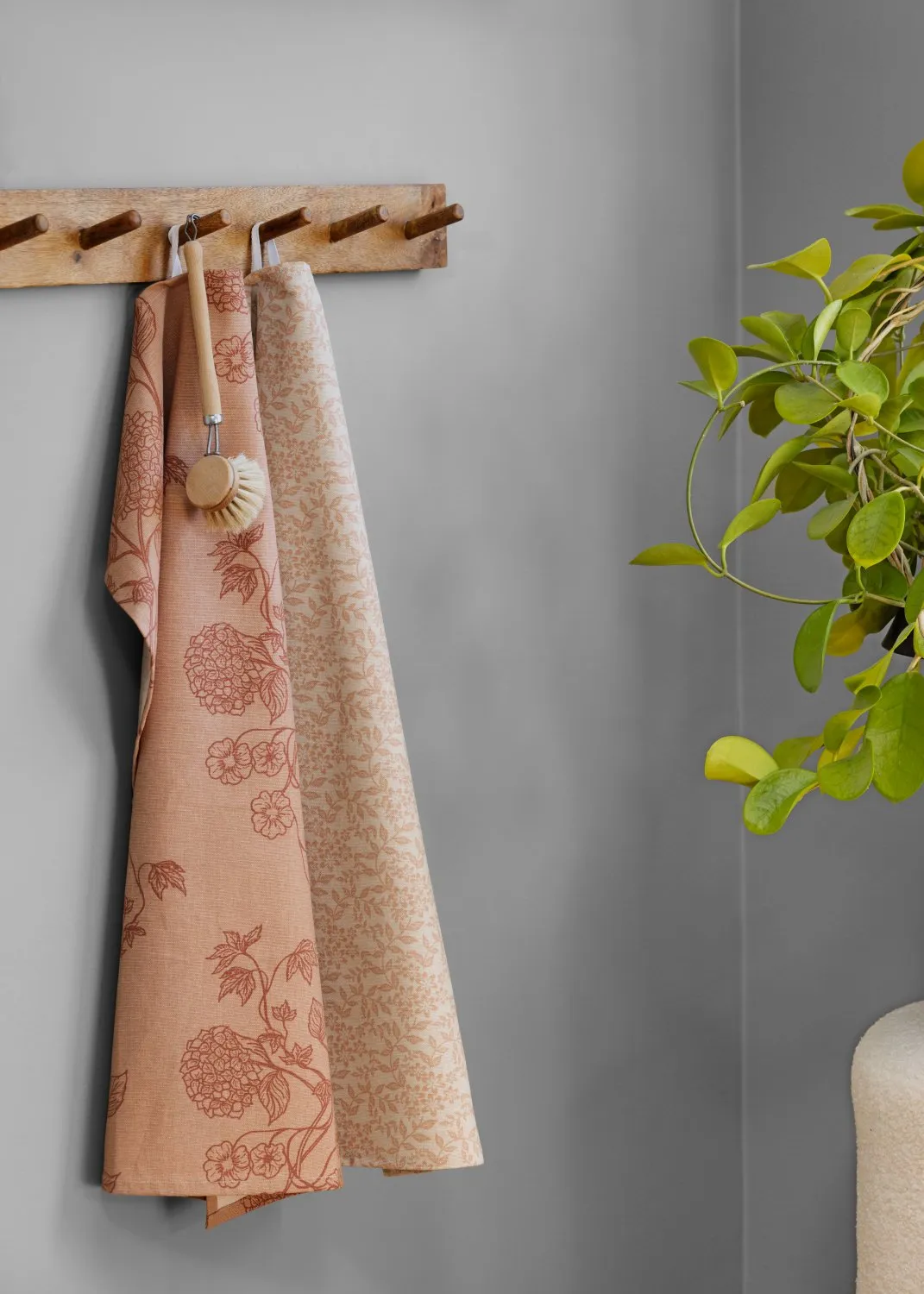 Paños de cocina en paquete de 2 - Lilja (beige)