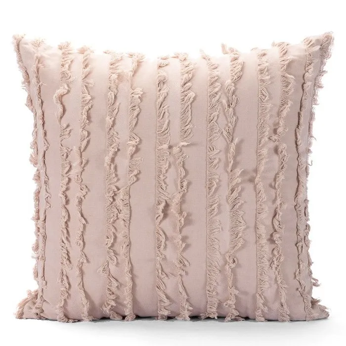 Funda de almohada - Boho Linen 45 x 45 cm (beige)