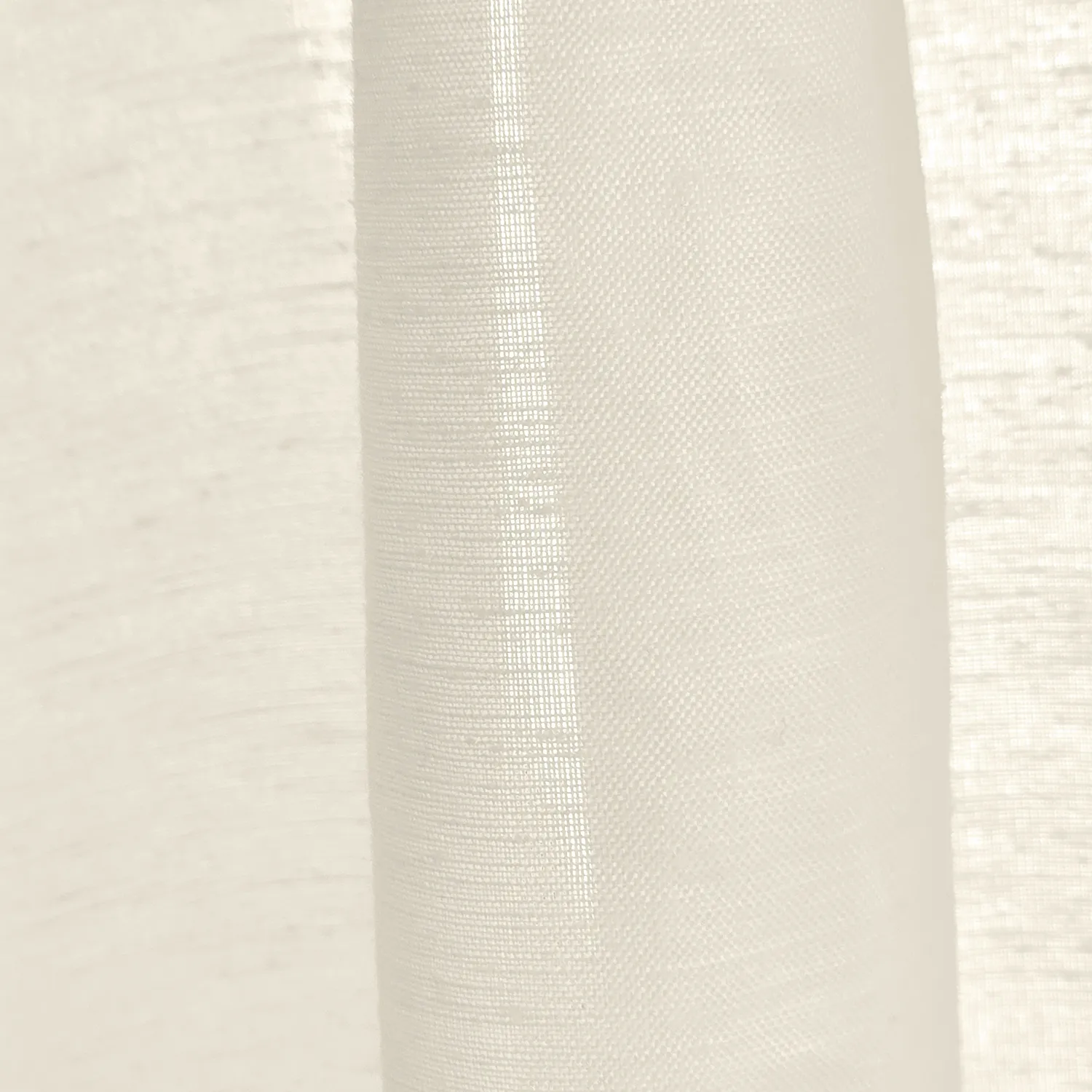 Cortinas Pack de 2 - Cortina mezcla de lino Lumira (crema)