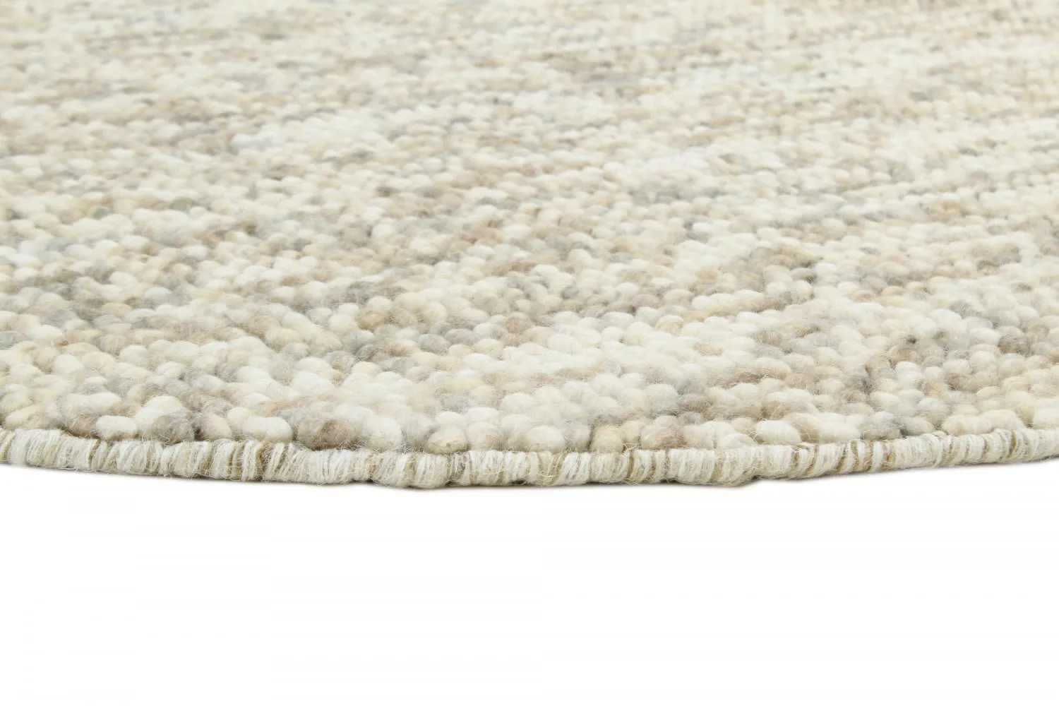 Alfombras redondeadas - Luna (beige)