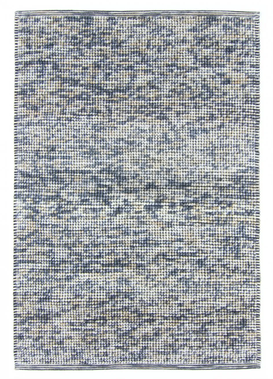 Alfombra de Lana - Luna (azul)