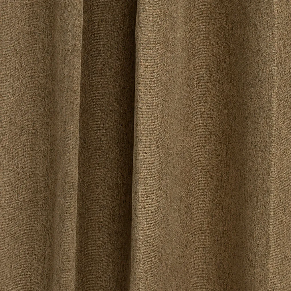 Cortinas - Cortinas apagadas Galilea (marron oscuro)