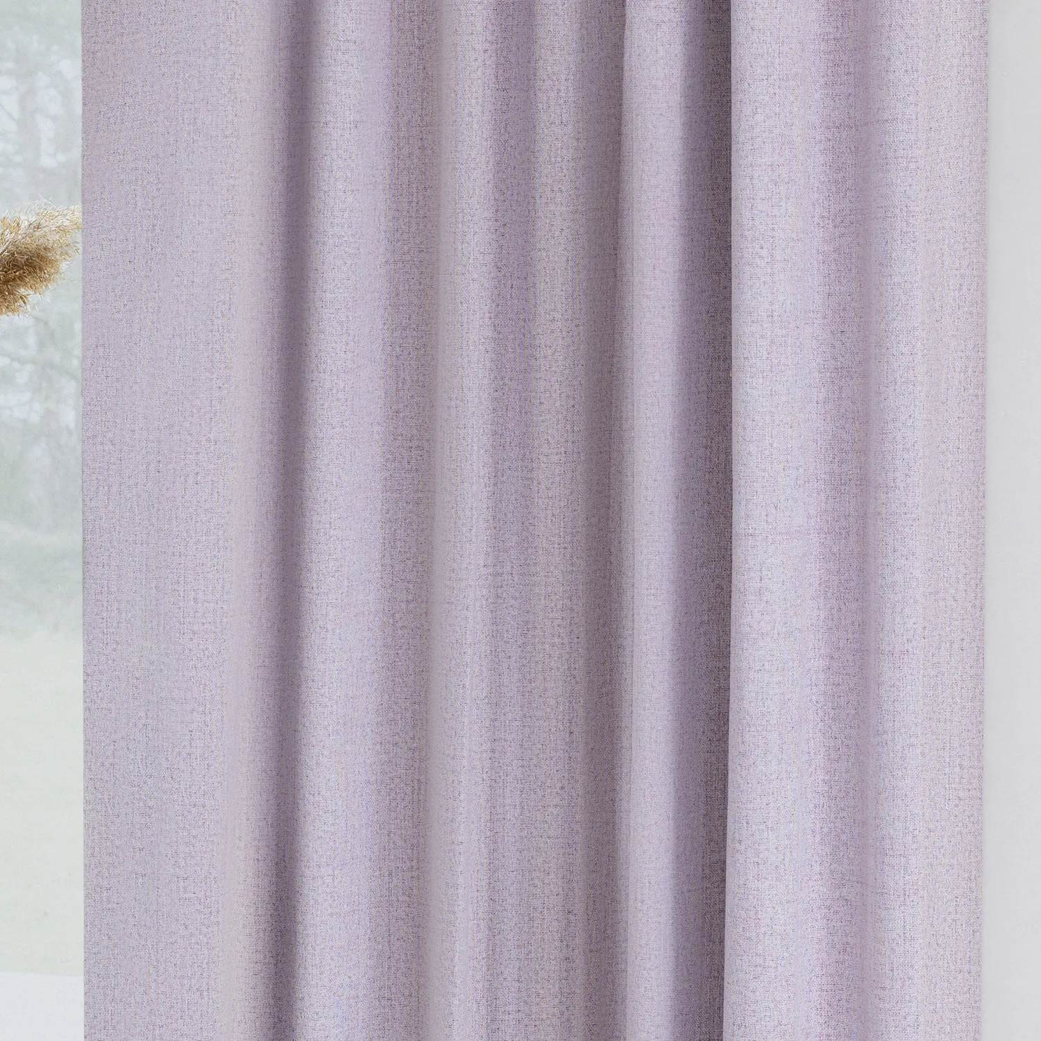 Cortinas - Cortinas apagadas Amaris (púrpura)
