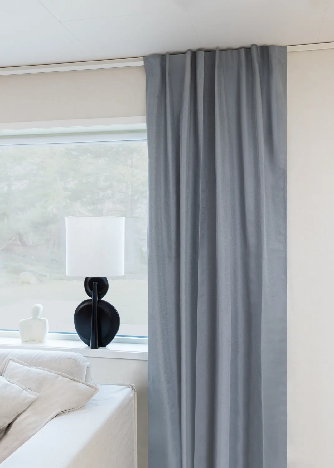 Cortinas - Cortinas apagadas Reyna (gris)