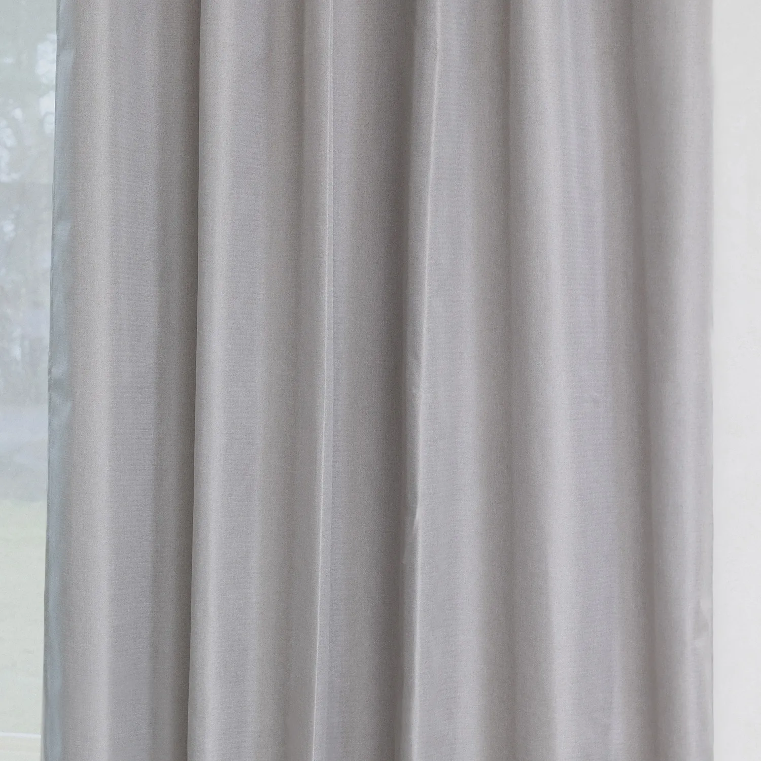 Cortinas - Cortinas apagadas Reyna (gris claro)