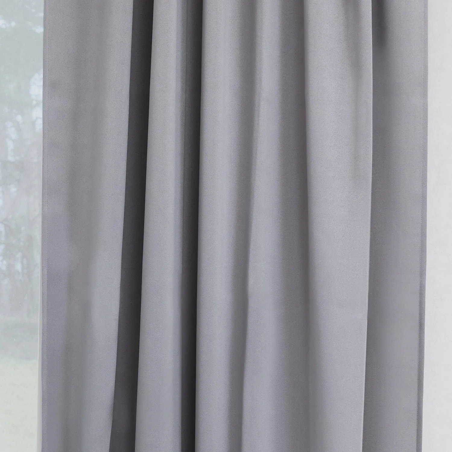 Cortinas - Cortinas apagadas Vida (gris)