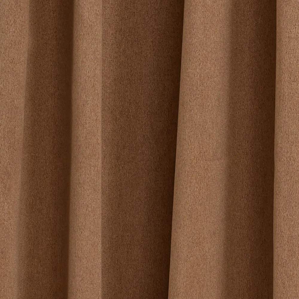 Cortinas - Cortinas apagadas Flora (marrón)