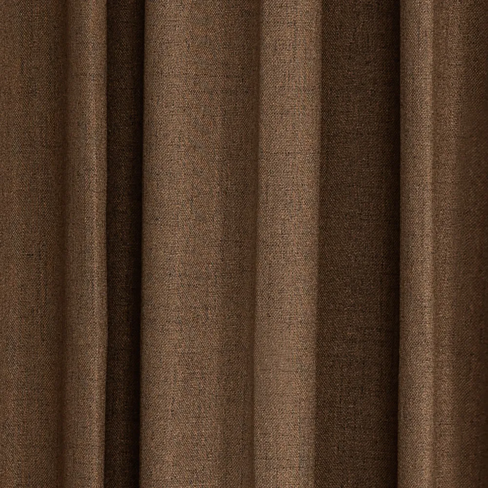 Cortinas - Cortinas apagadas Amaris (marron oscuro)