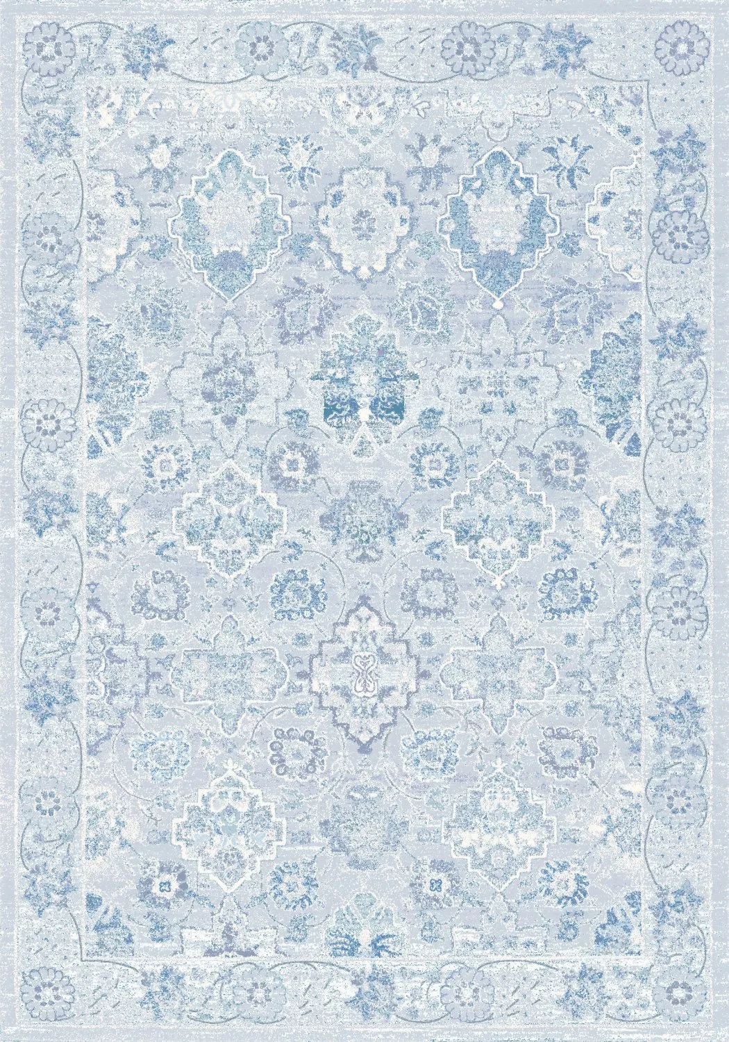 Alfombra Wilton - Magnolia (azul)