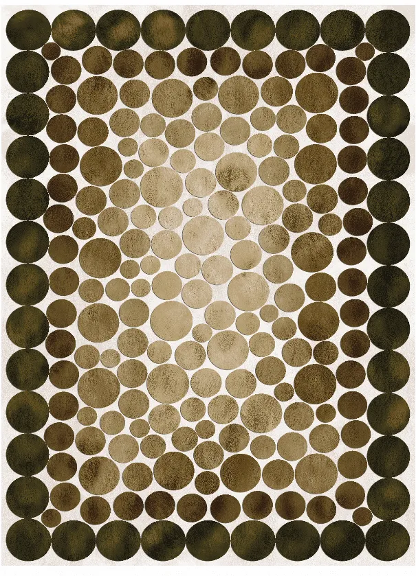 Alfombra Wilton - Marineo (marrón/verde)