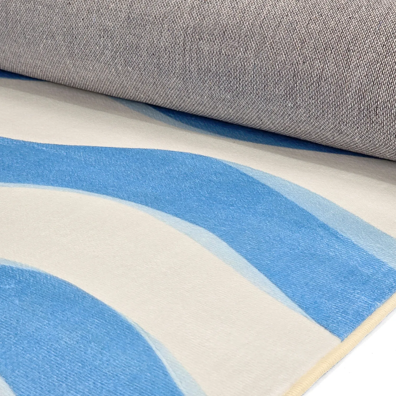 Alfombra Wilton - Marsala (azul/blanco)