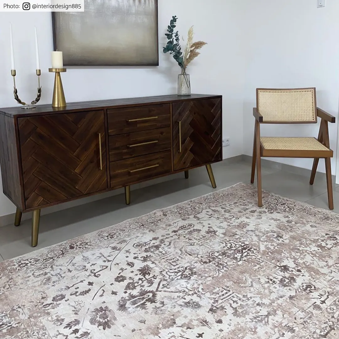 Alfombra Wilton - Mateur (beige)