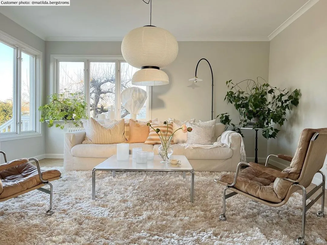 Alfombras de pelo largo - Janjira (offwhite)