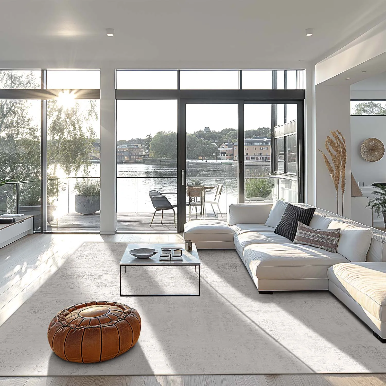 Alfombra Wilton - Abyar (gris)