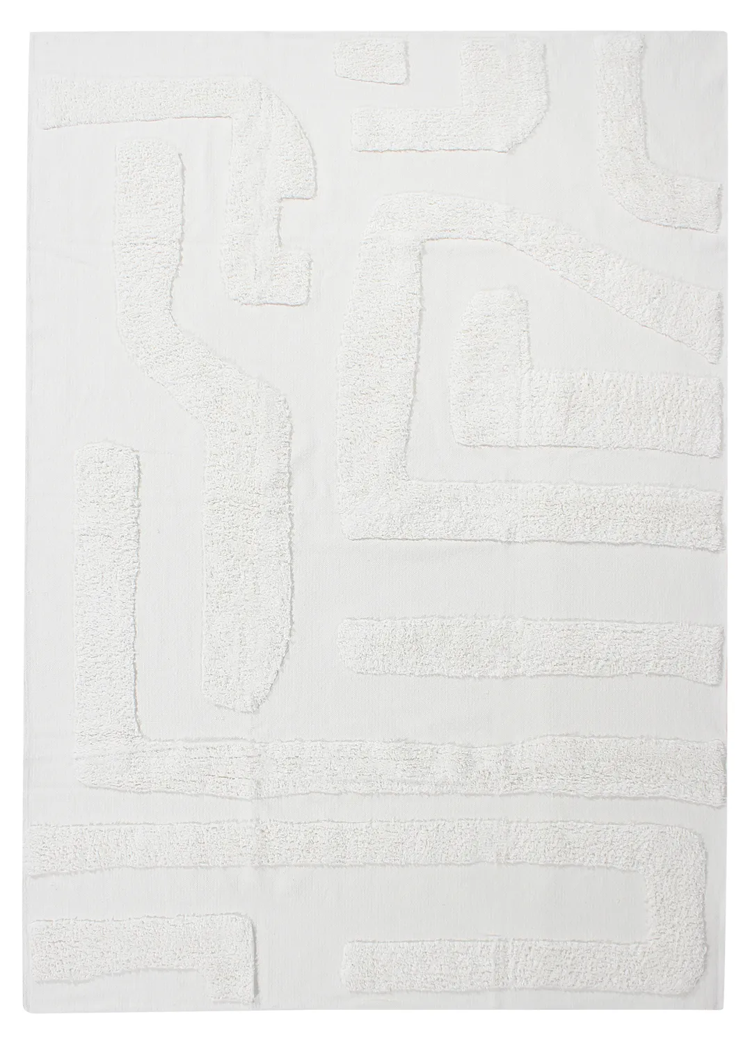 Alfombras de pelo largo - Alexa Natural Cotton Shaggy (offwhite)