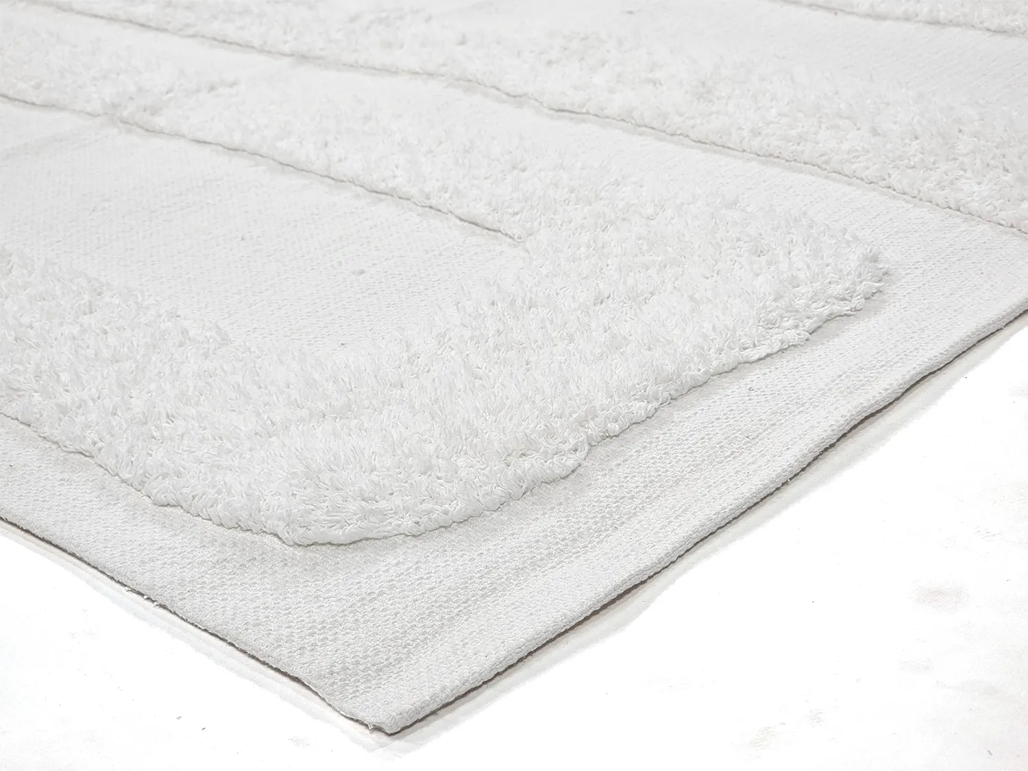 Alfombras de pelo largo - Alexa Natural Cotton Shaggy (offwhite)