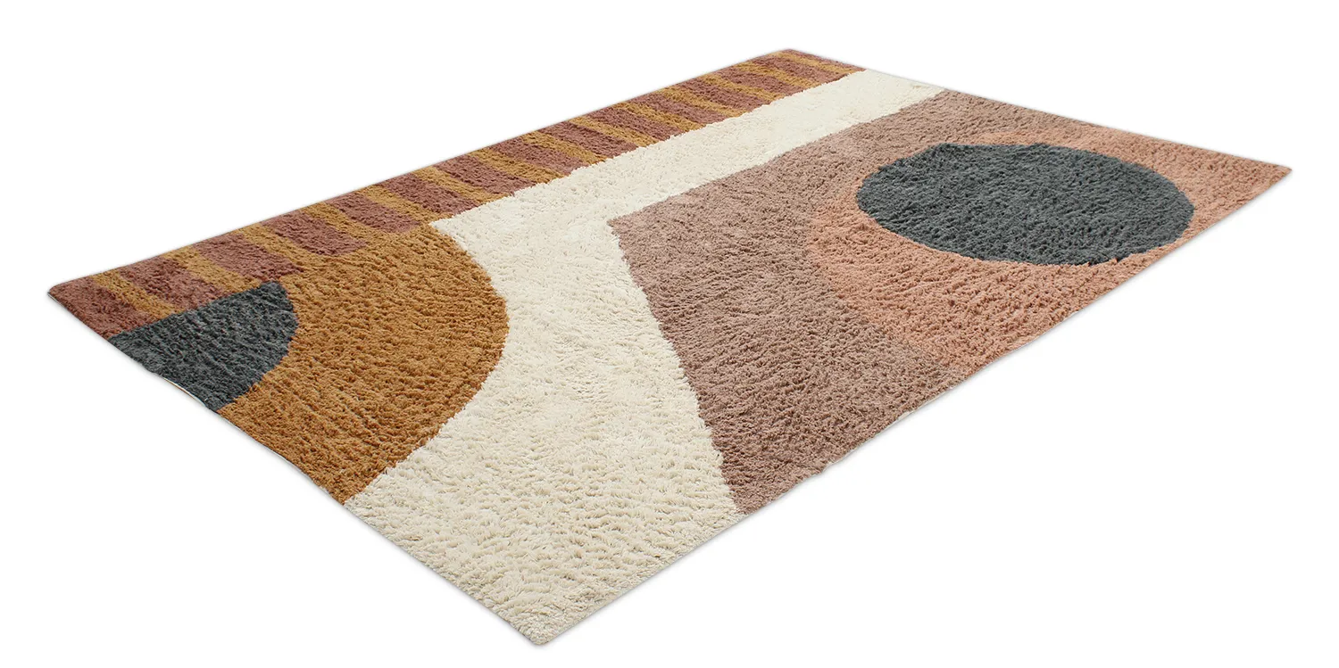 Alfombras de pelo largo - Alpe Natural Cotton Shaggy (multi)