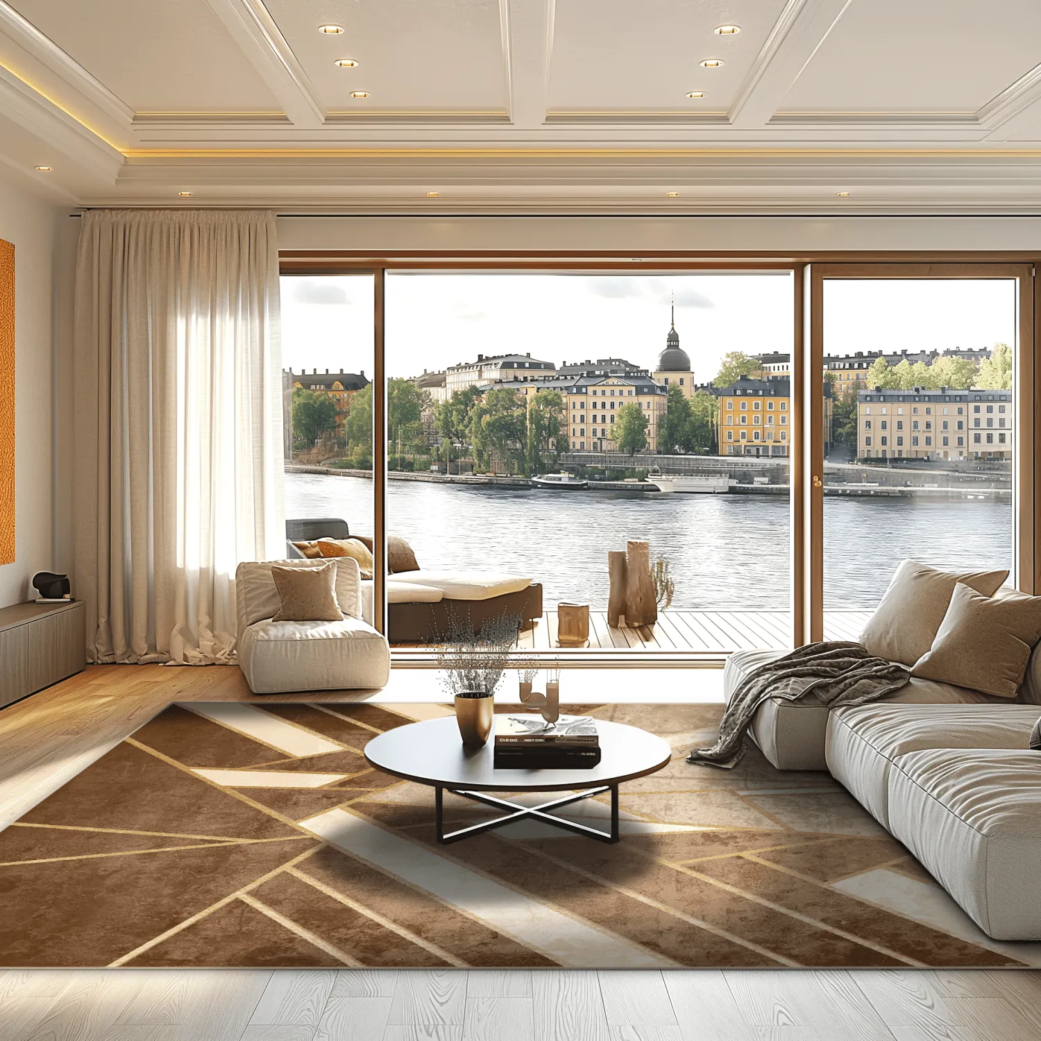 Alfombra Wilton - Amasra (beige)