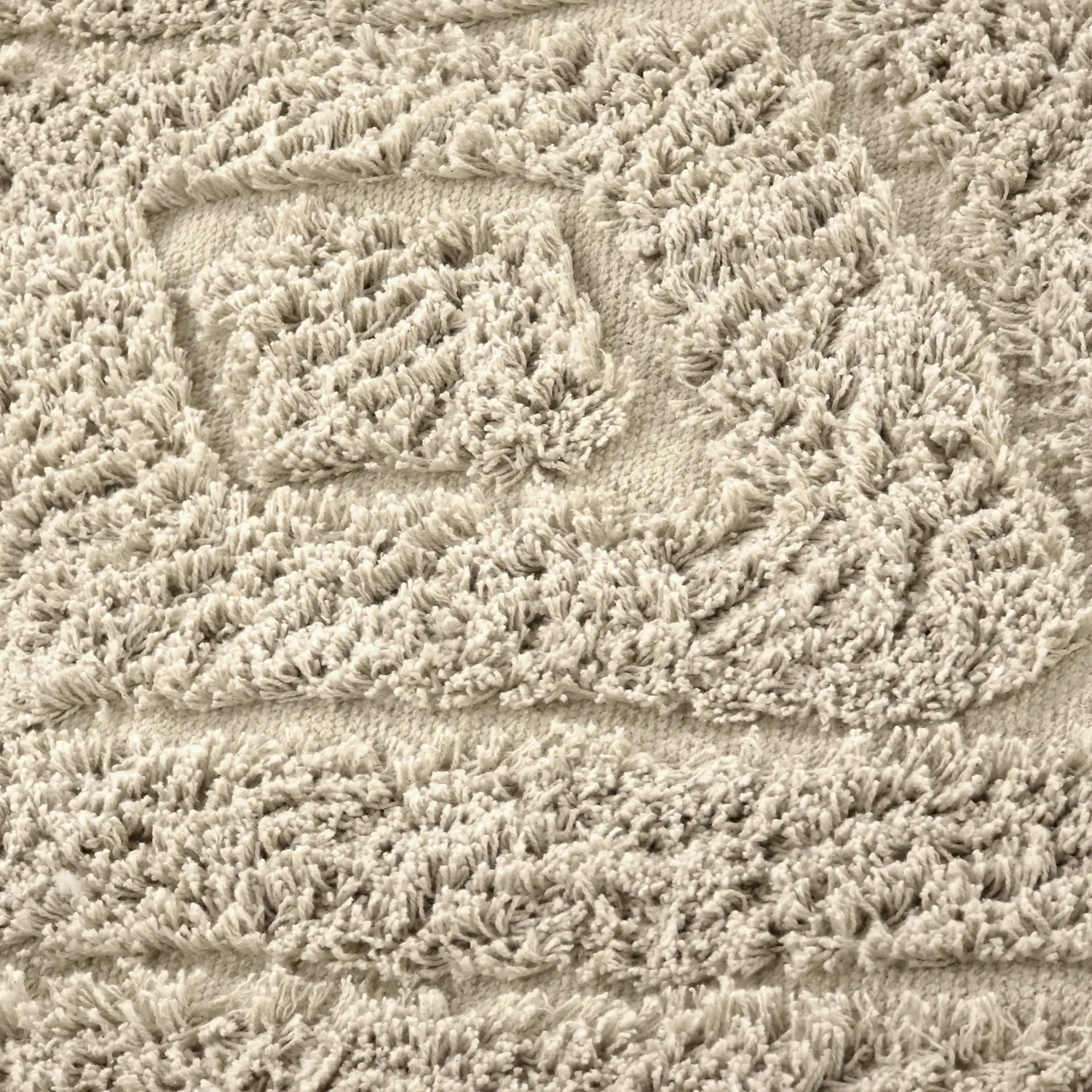 Alfombras redondeadas - Amberley Natural Cotton Shaggy (beige)