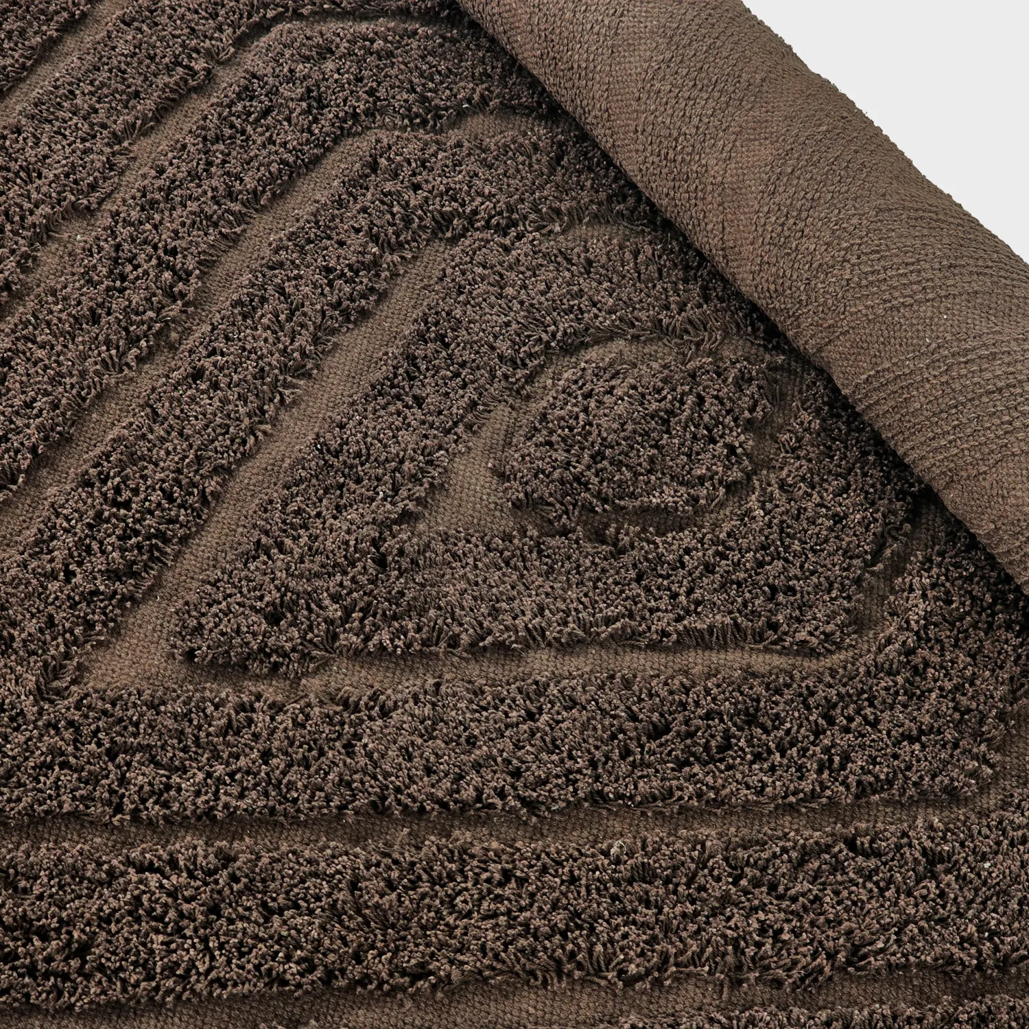 Alfombras de pelo largo - Amberley Natural Cotton Shaggy (marrón)