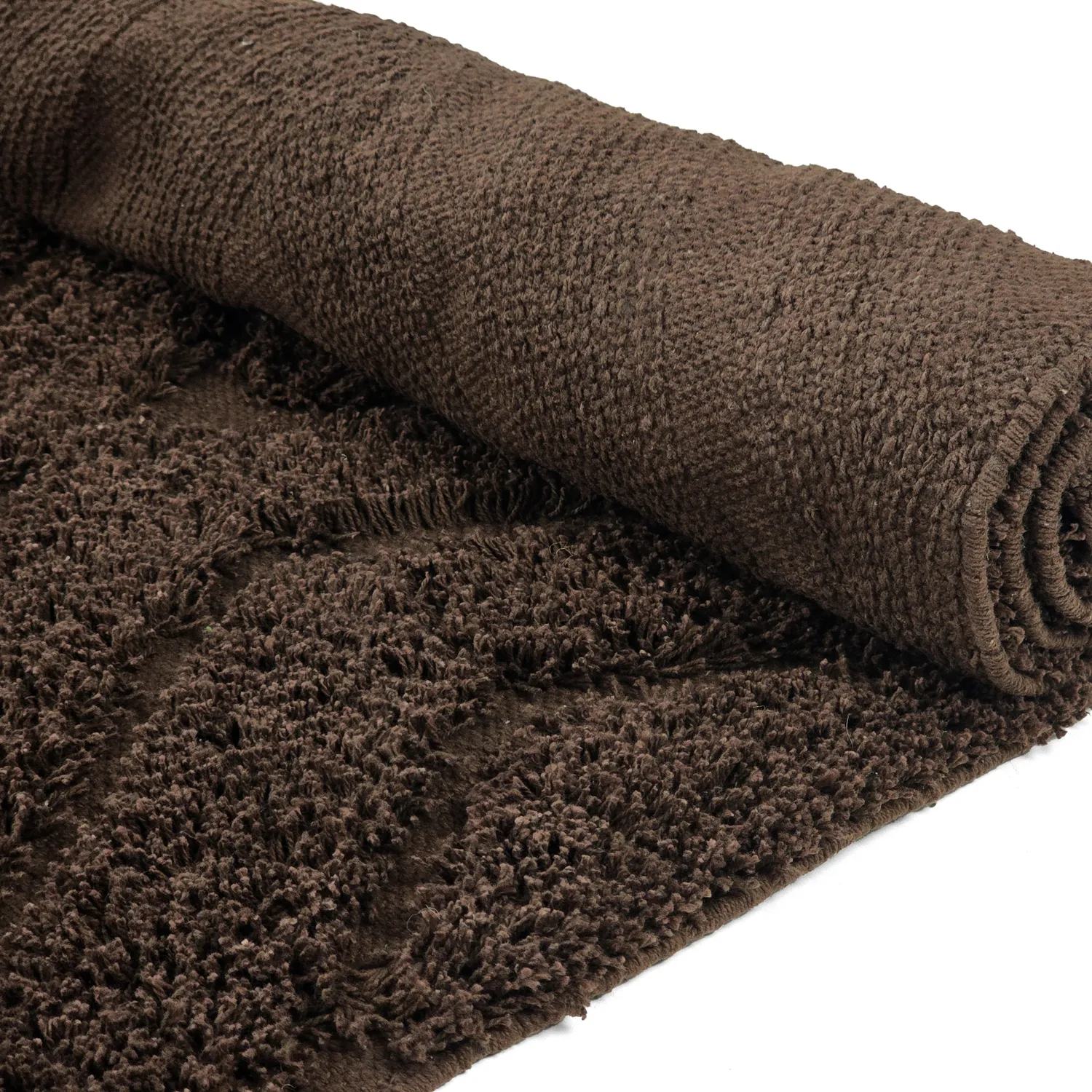 Alfombras de pelo largo - Amberley Natural Cotton Shaggy (marrón)