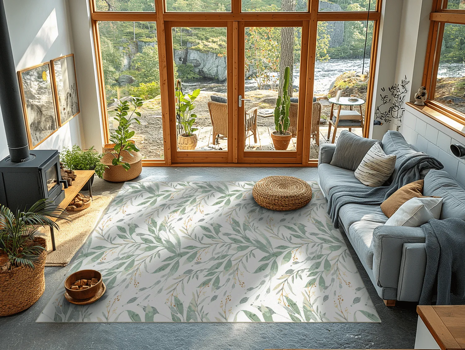 Alfombra Wilton - Anthea (verde)