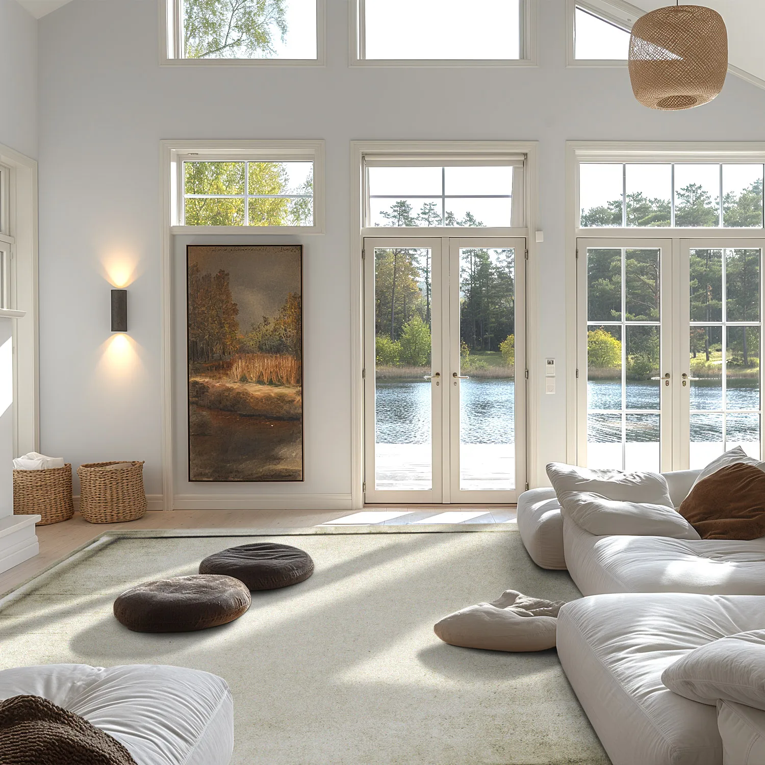 Alfombra Wilton - Arriate (beige/gris)