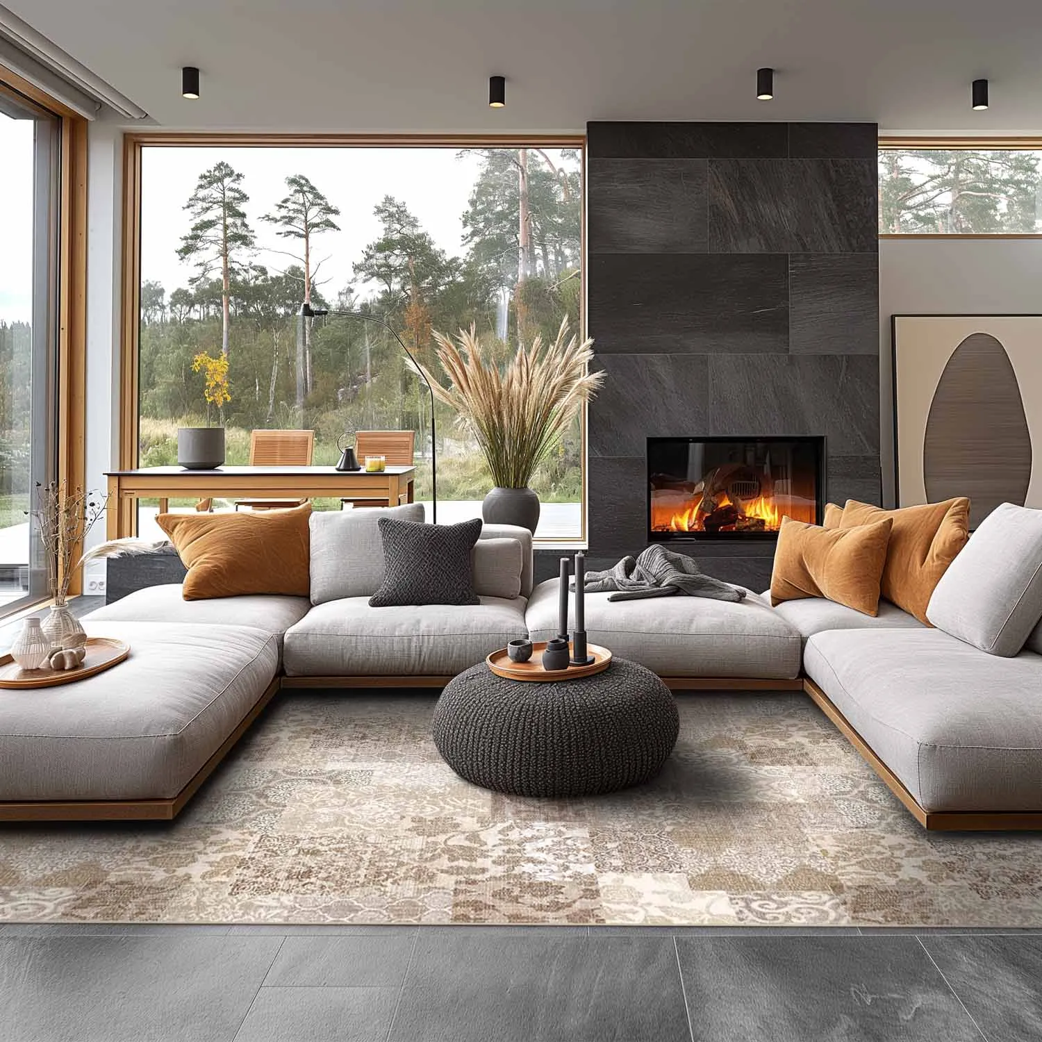 Alfombra Wilton - Carthage (beige)