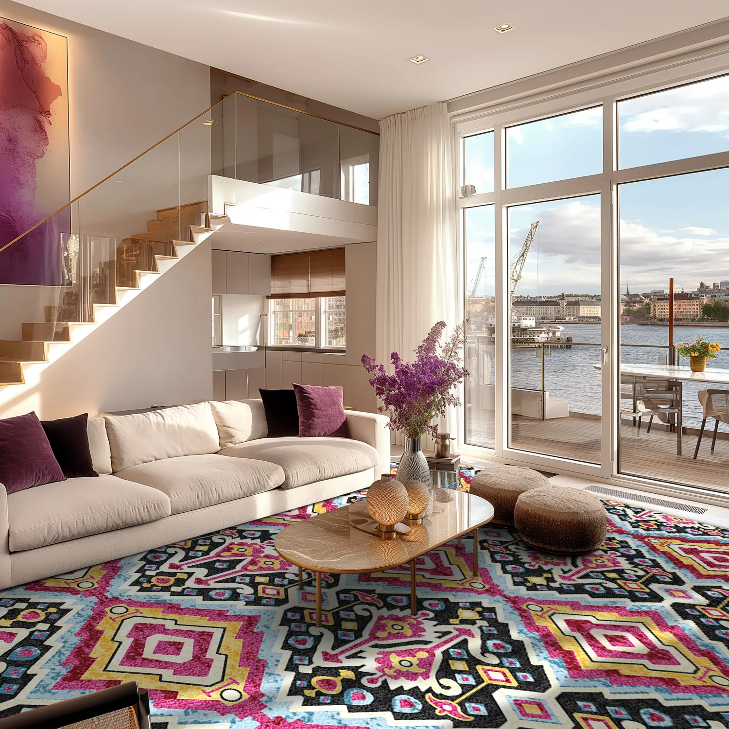 Alfombra Wilton - Cizre (multi)