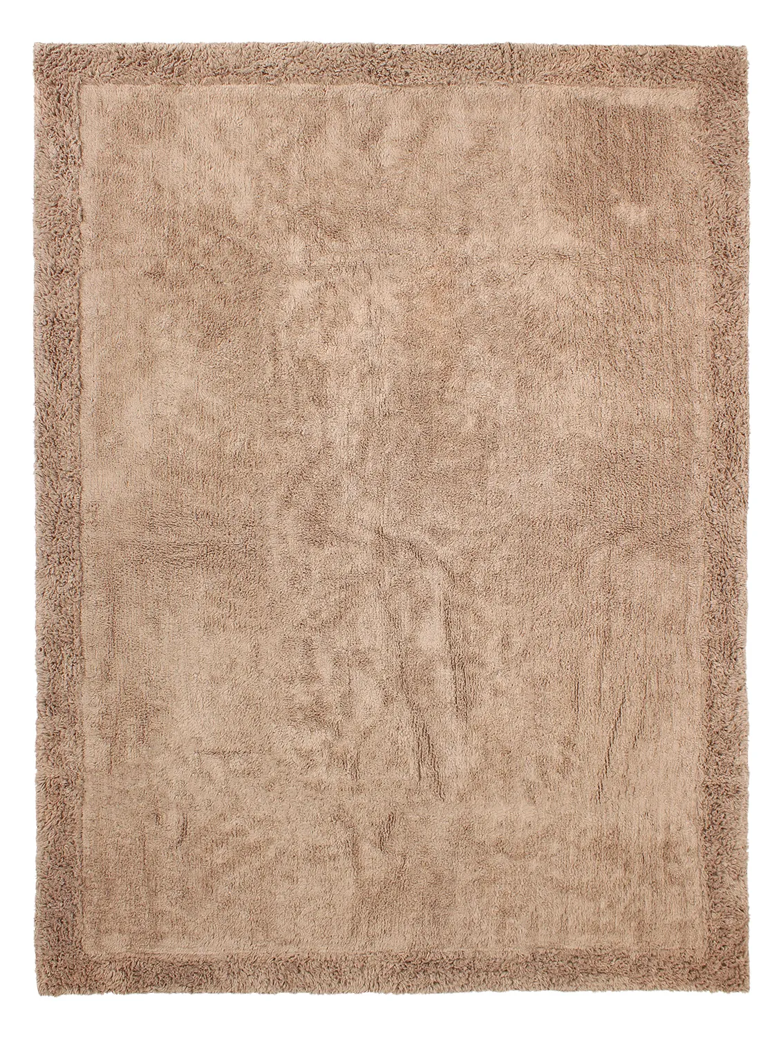 Alfombras de pelo largo - Ebba Natural Cotton Shaggy (marrón)