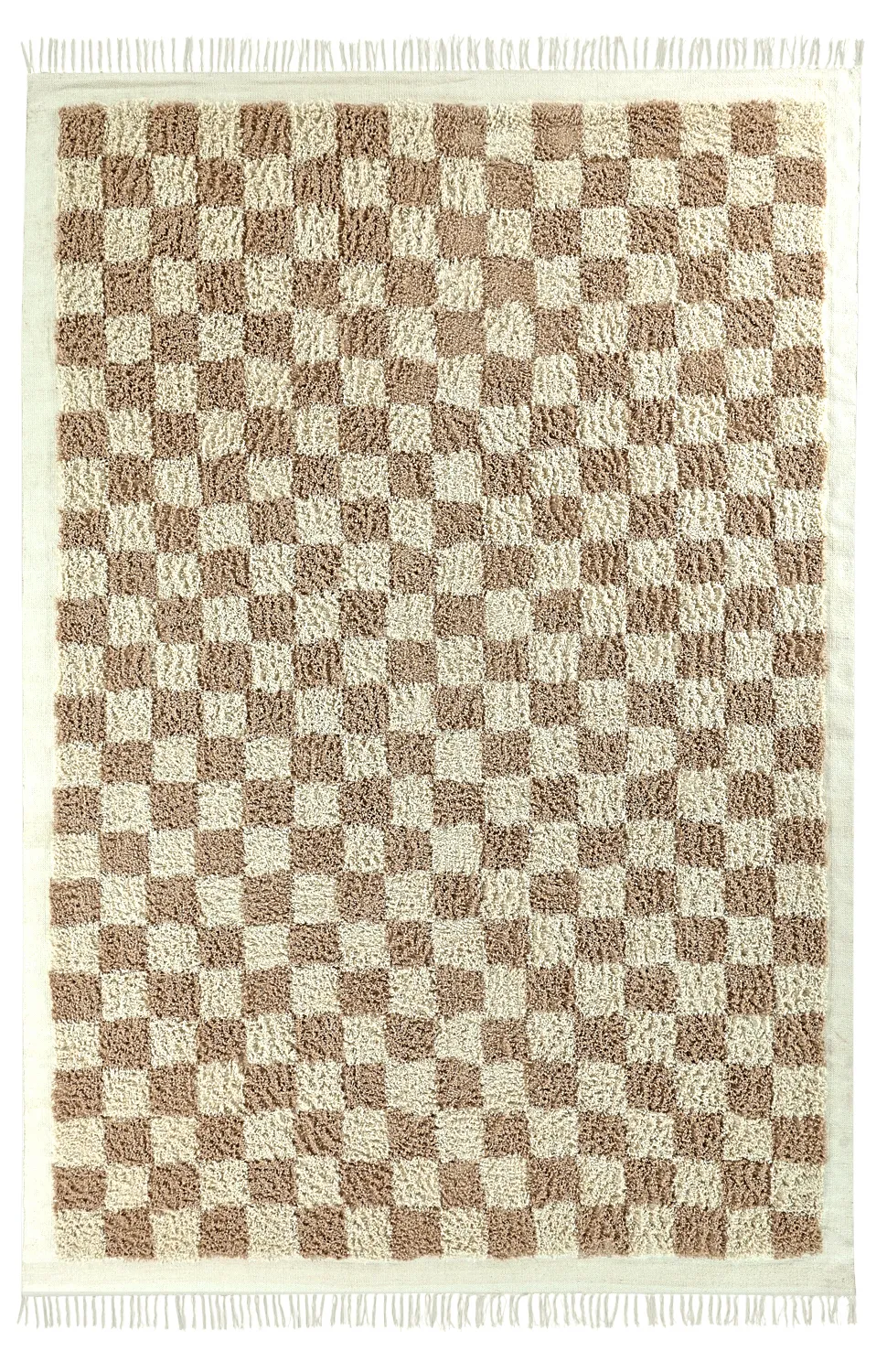 Alfombras de pelo largo - Elsey Natural Cotton Shaggy (crema/arena)