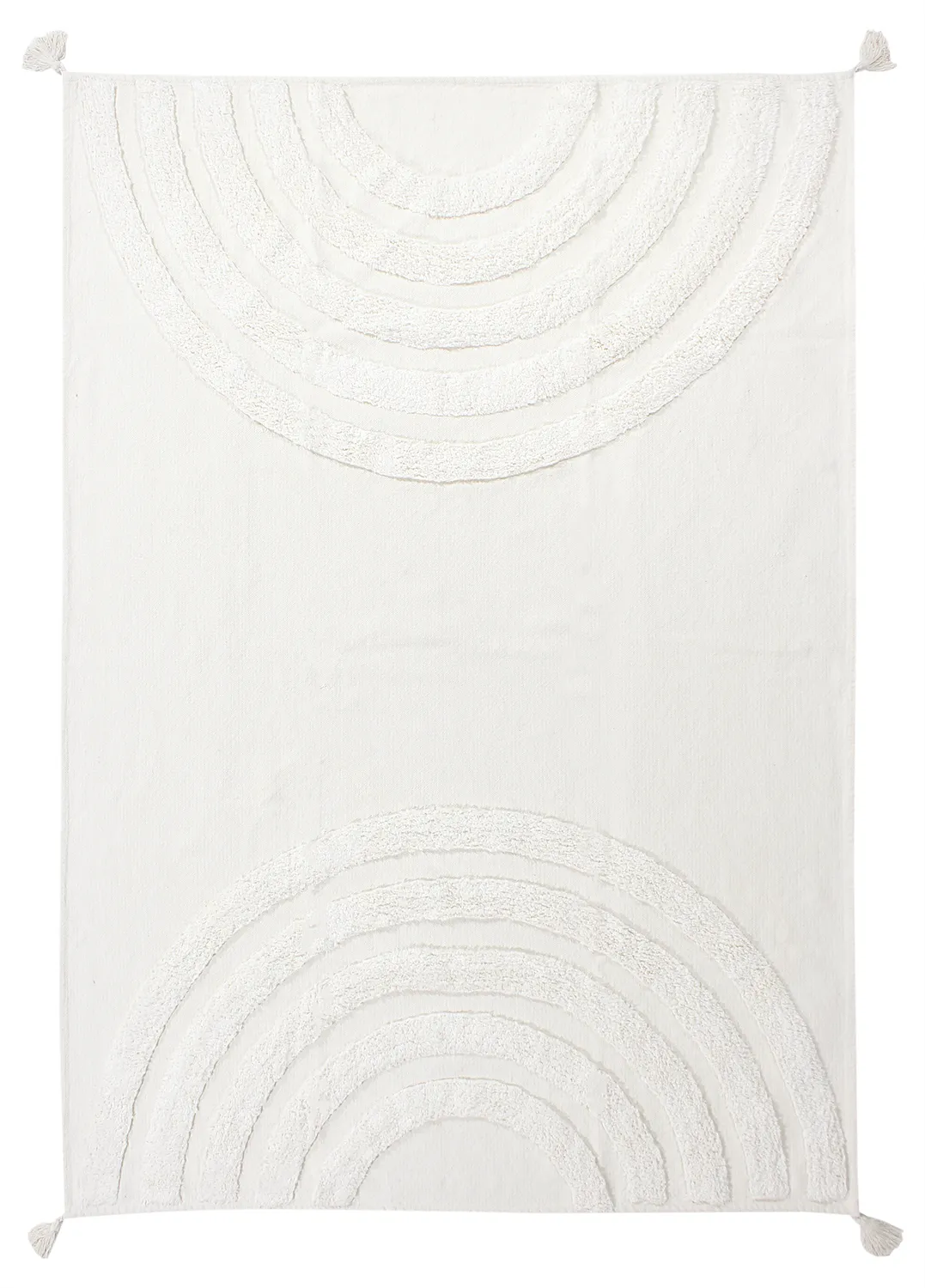 Alfombras de pelo largo - Everly Natural Cotton Shaggy (offwhite)