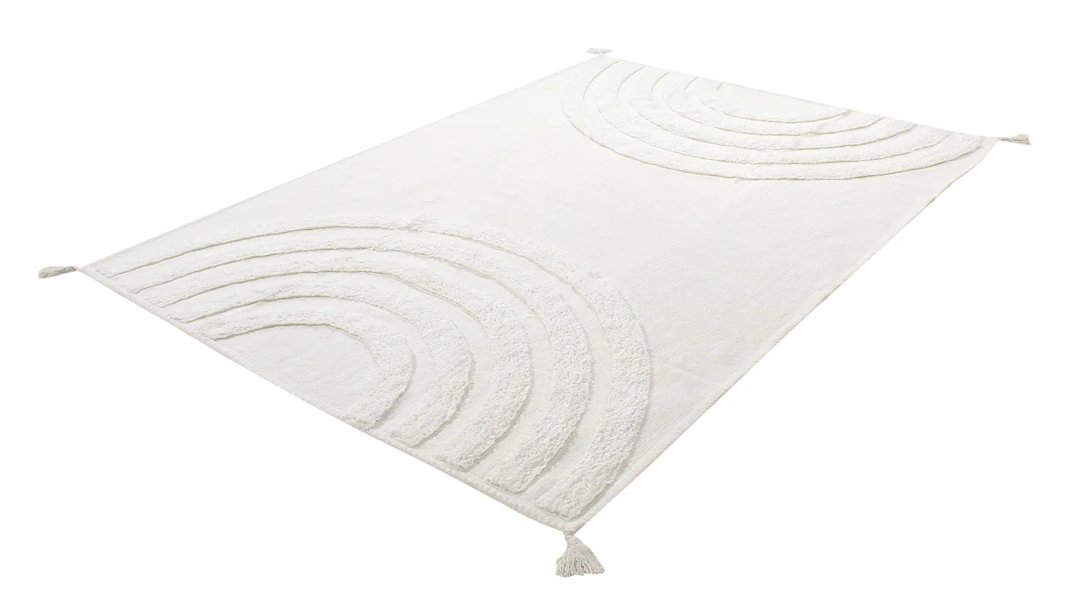 Alfombras de pelo largo - Everly Natural Cotton Shaggy (offwhite)