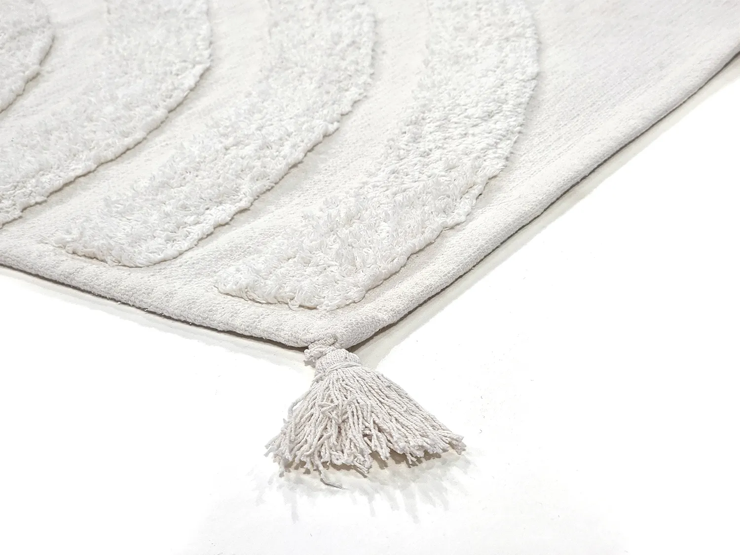 Alfombras de pelo largo - Everly Natural Cotton Shaggy (offwhite)