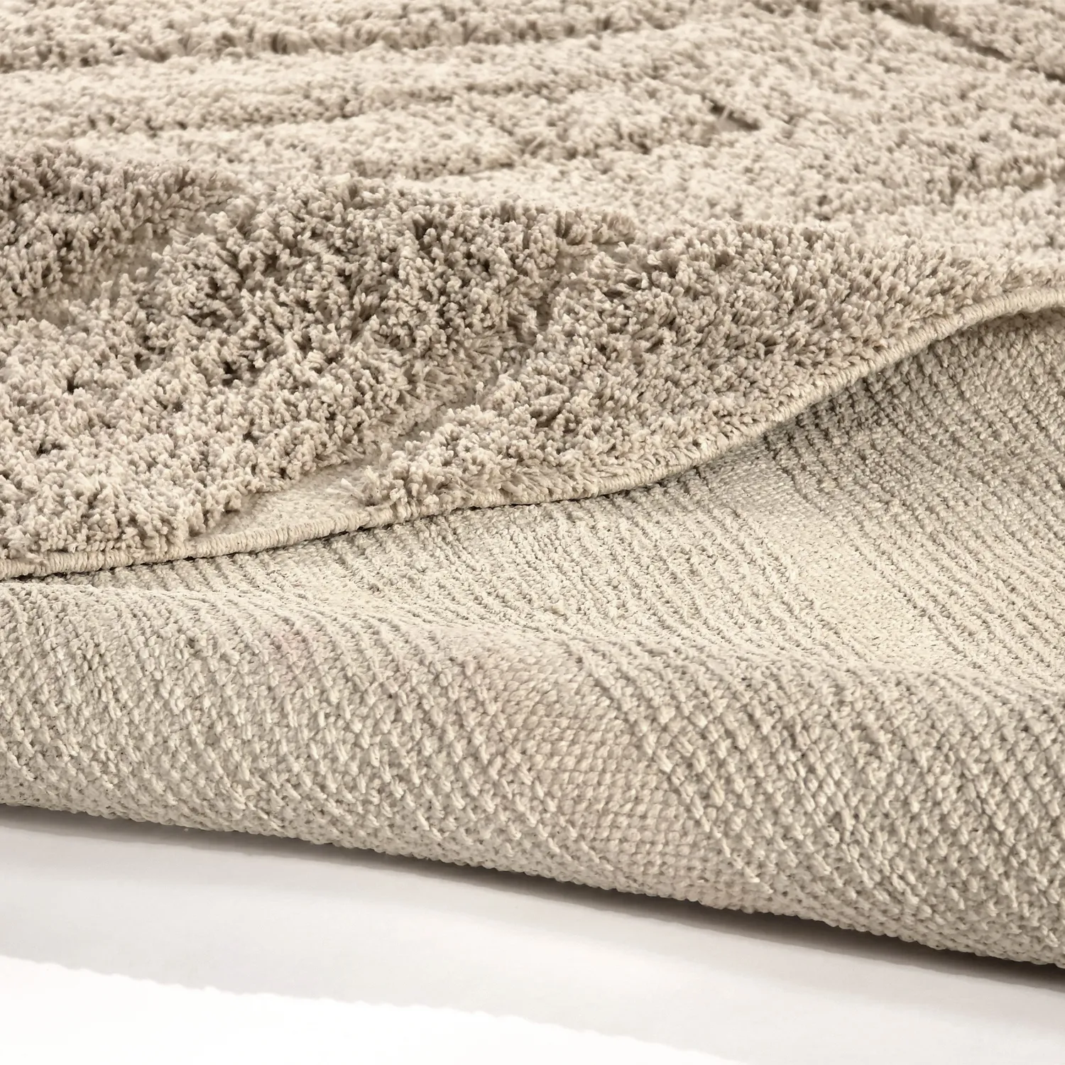 Alfombras de pelo largo - Farley Natural Cotton Shaggy (beige)