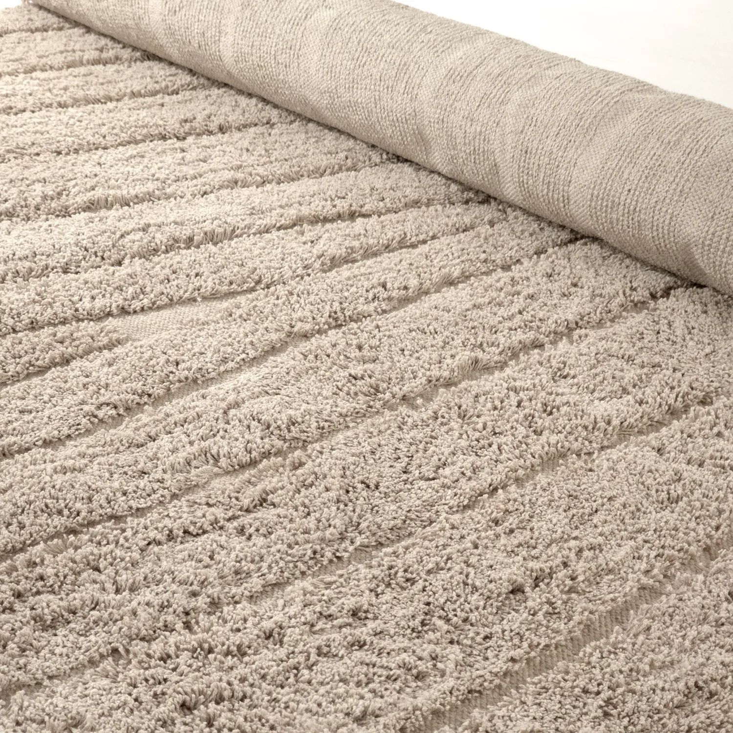 Alfombras de pelo largo - Farley Natural Cotton Shaggy (beige)