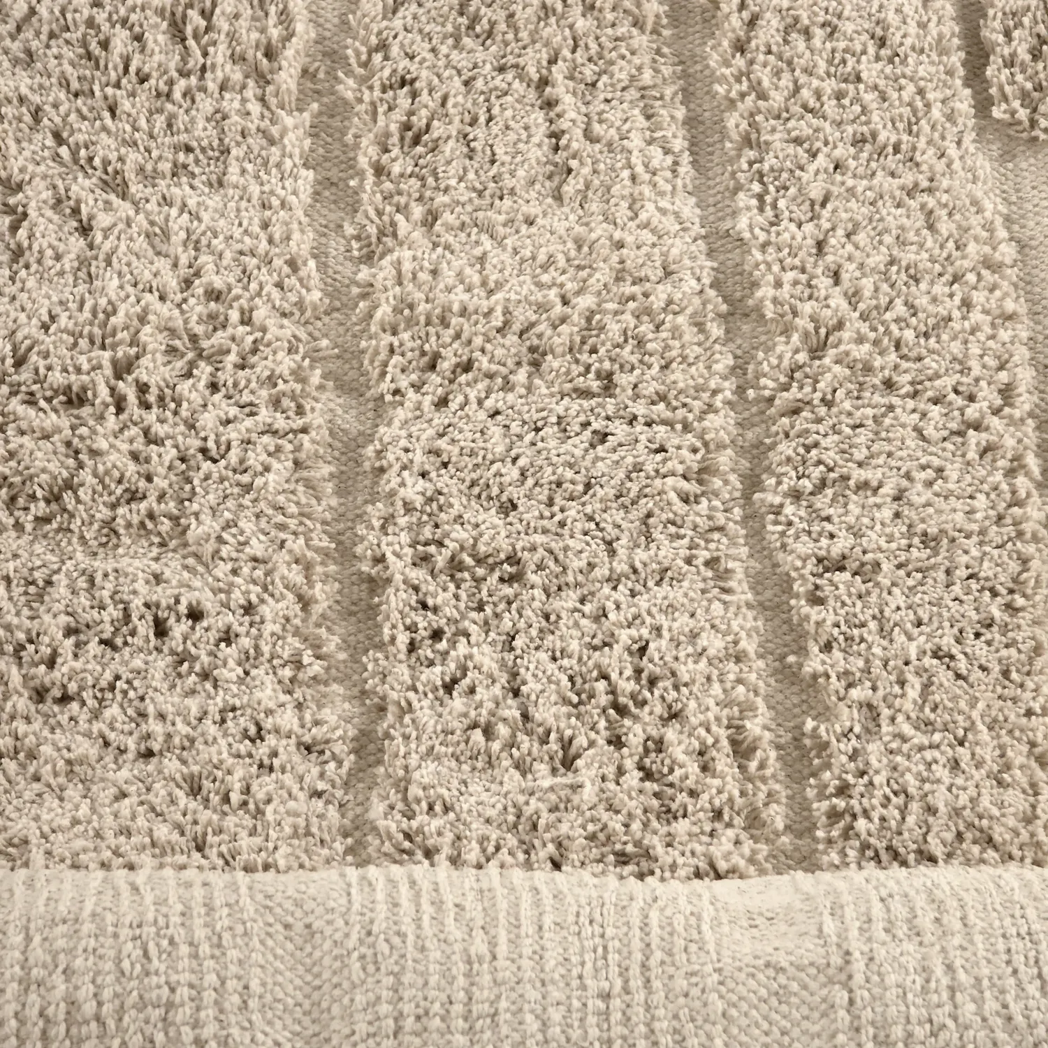 Alfombras de pelo largo - Farley Natural Cotton Shaggy (beige)